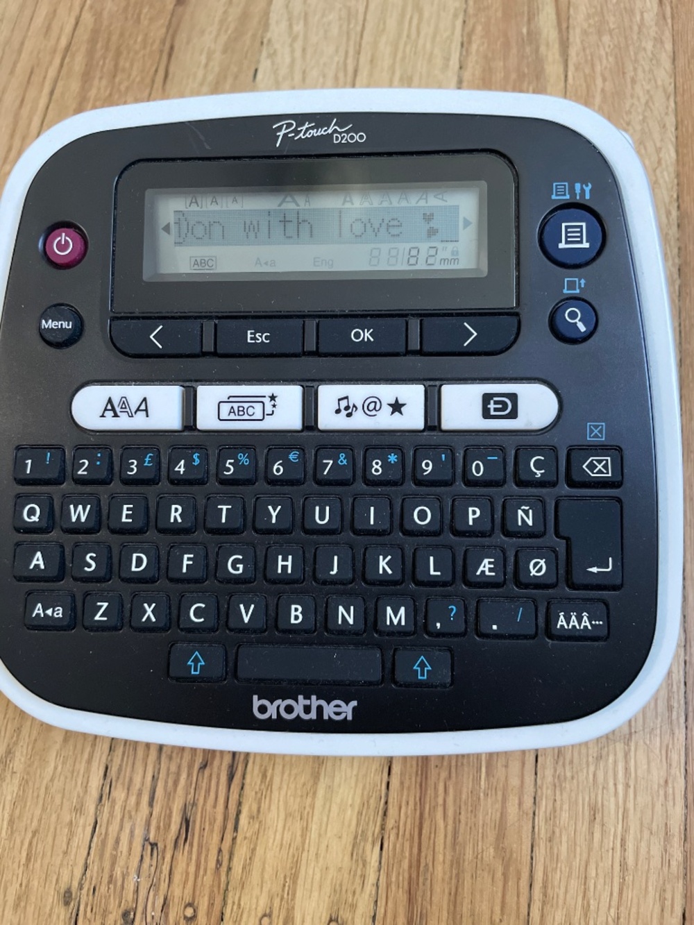 Label maker P-touch D200 - Picture 2 of 2